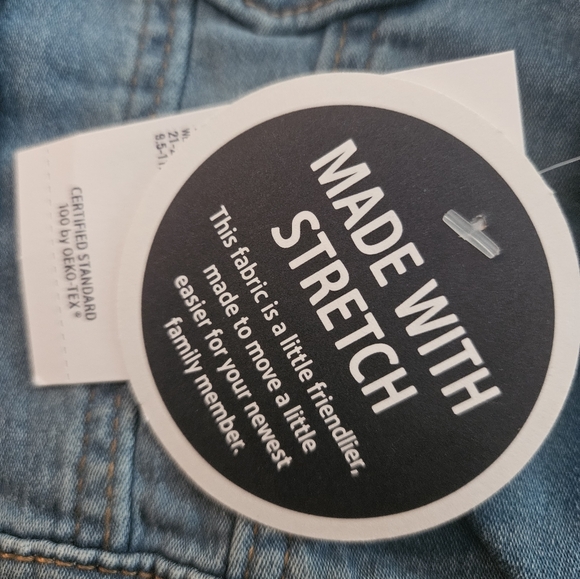 BRAND NEW BABY B'GOSH DENIM JEAN JACKET, 12M, STILL W TAGS - Picture 2 of 6